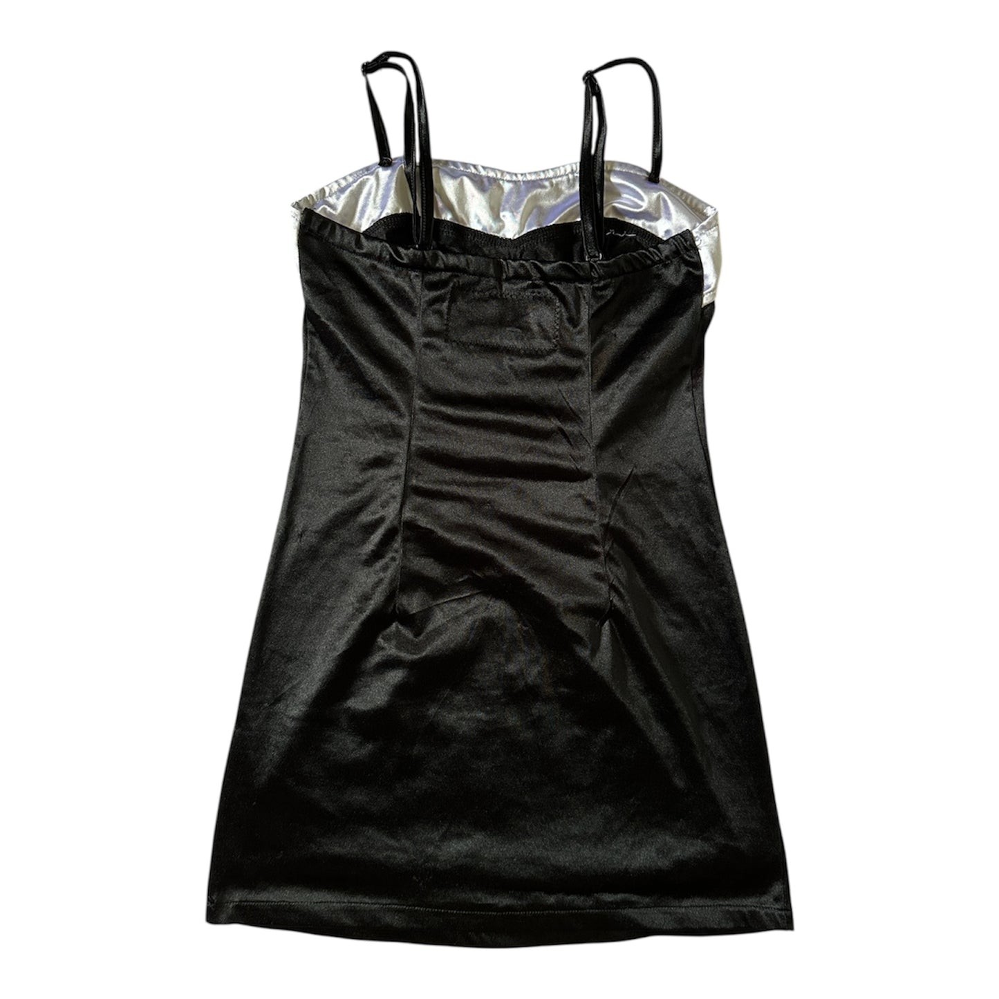 1/1 pvc skull mini dress