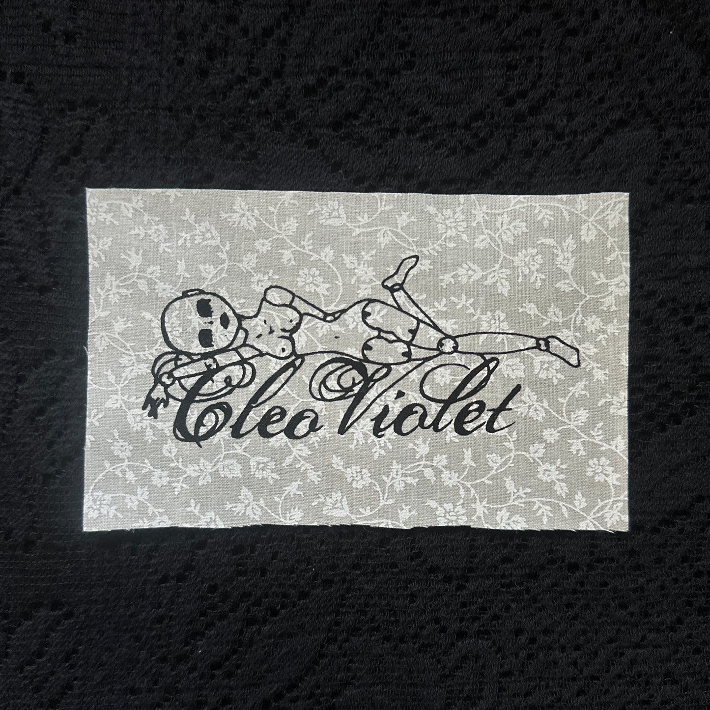 cleo violet patch - floral