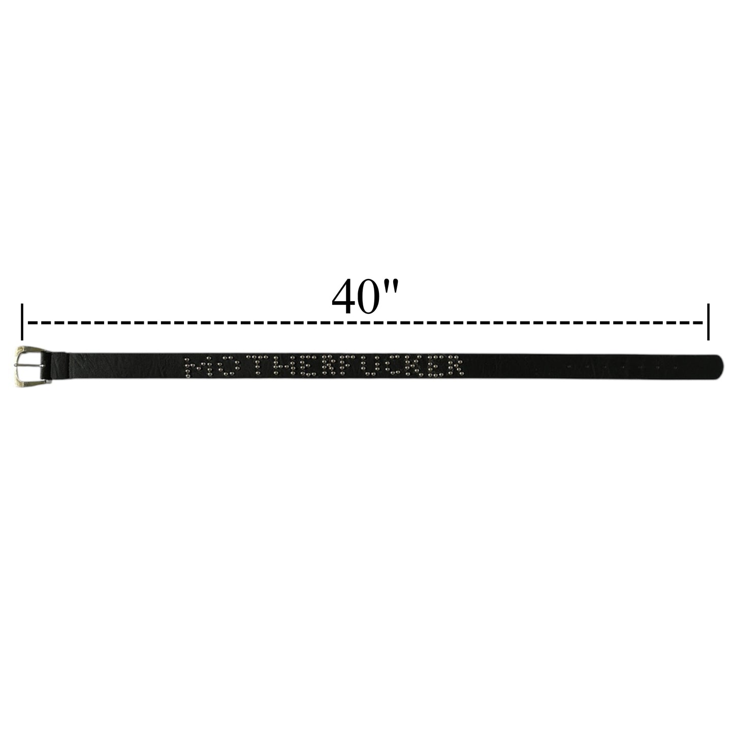MOTHERF*CKER studded belt