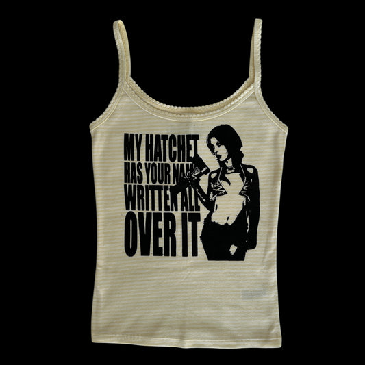 striped hatchet tank