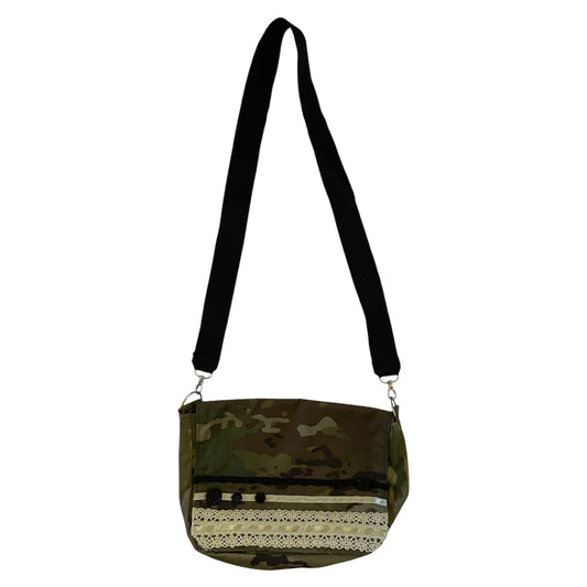 camo messenger bag