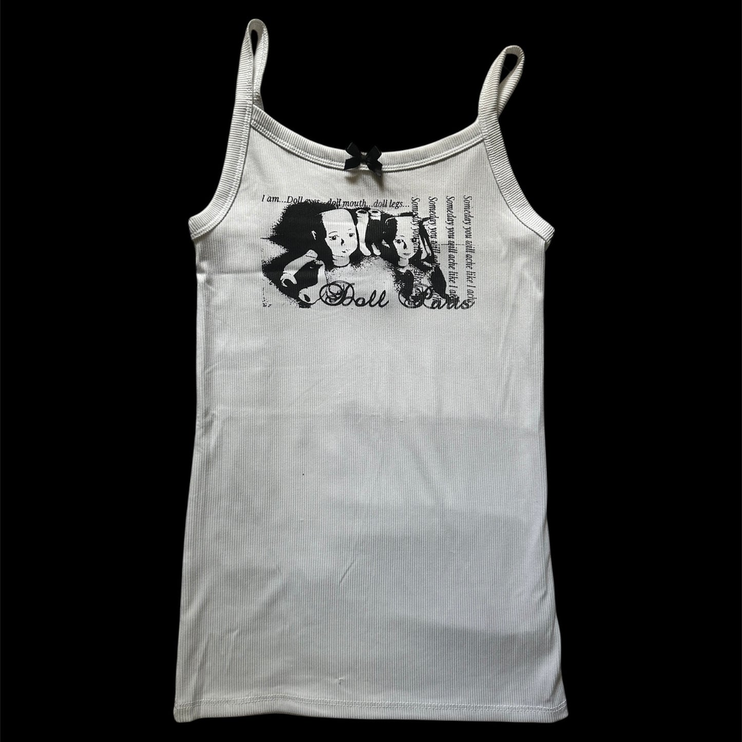 doll parts tank white