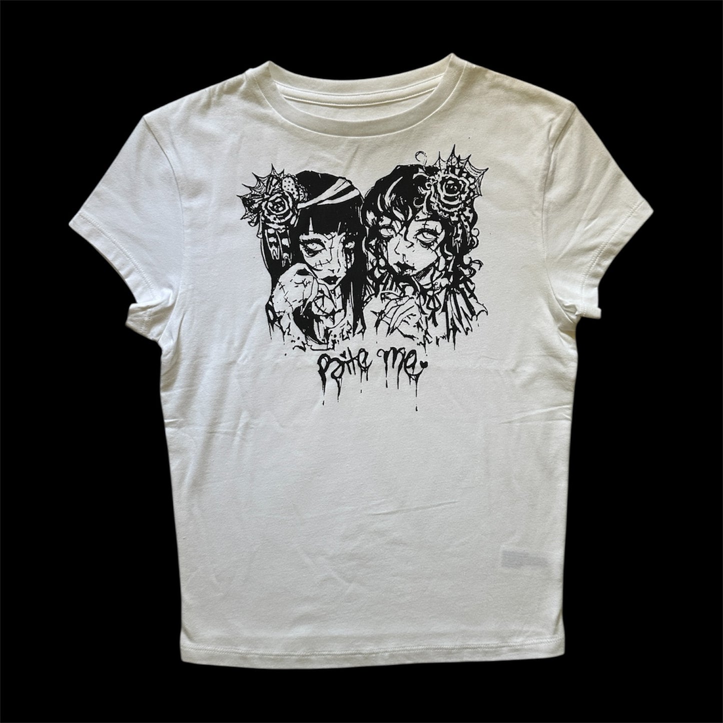 cleo violet x lover lining zombie girl baby tee