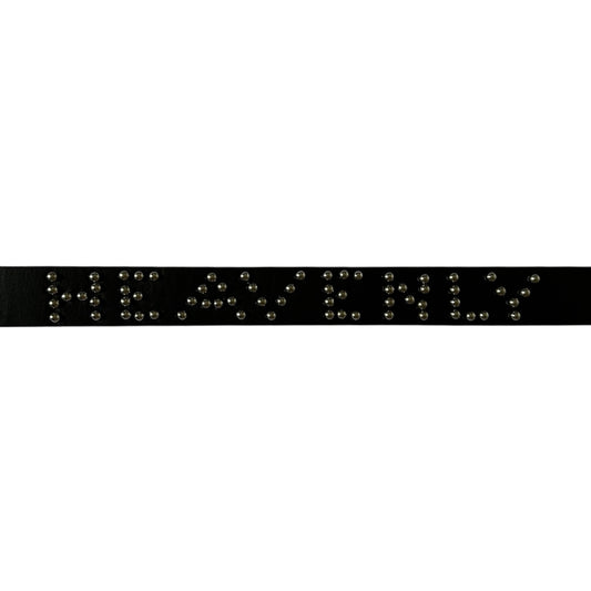 HEAVENLY studded belt