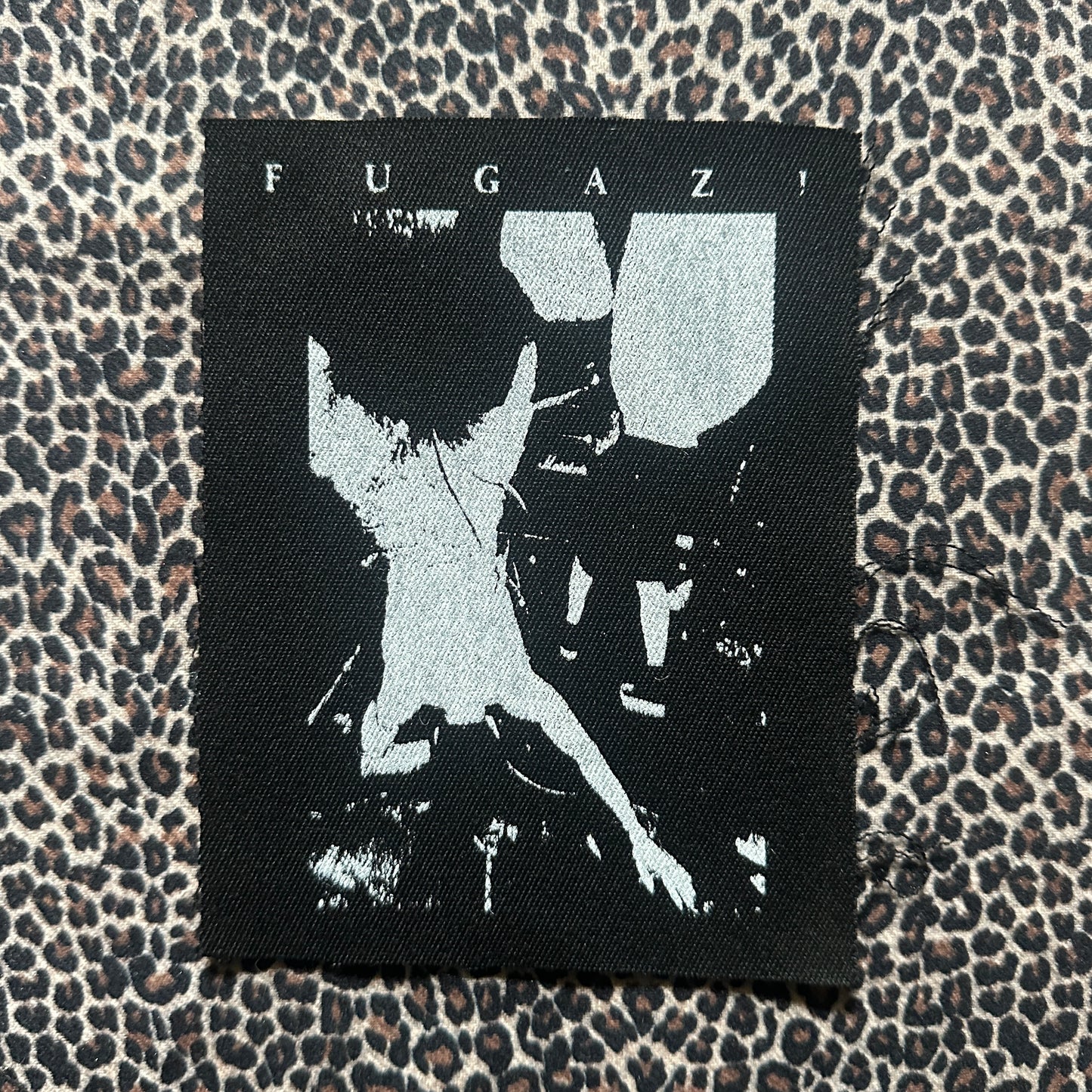 fugazi band patch