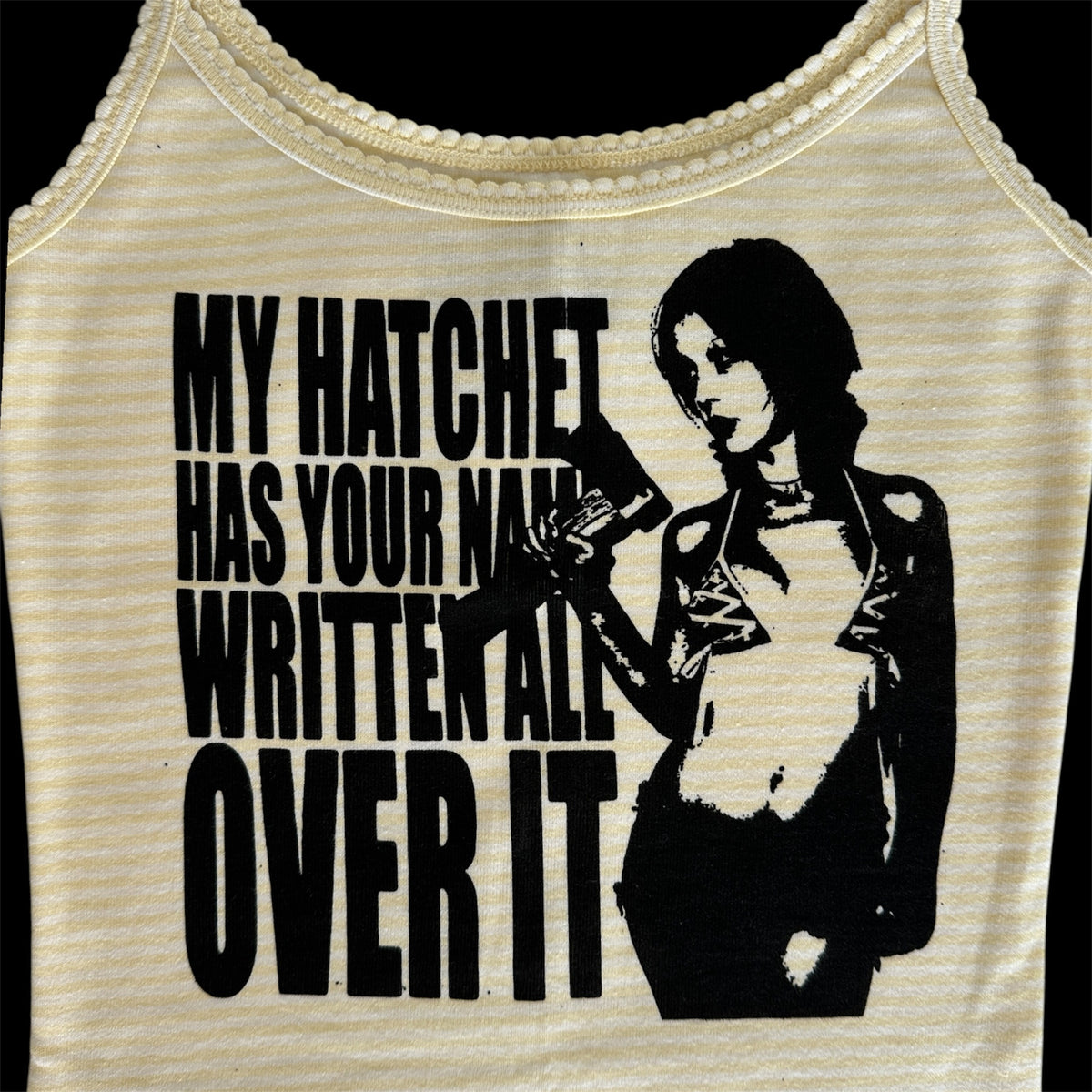 striped hatchet tank