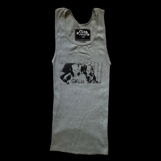 doll parts tank grey