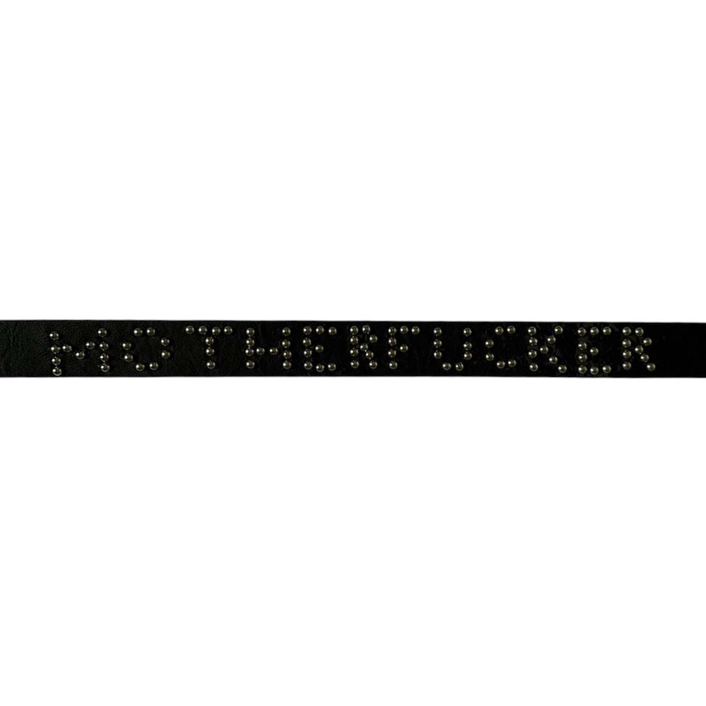 MOTHERF*CKER studded belt
