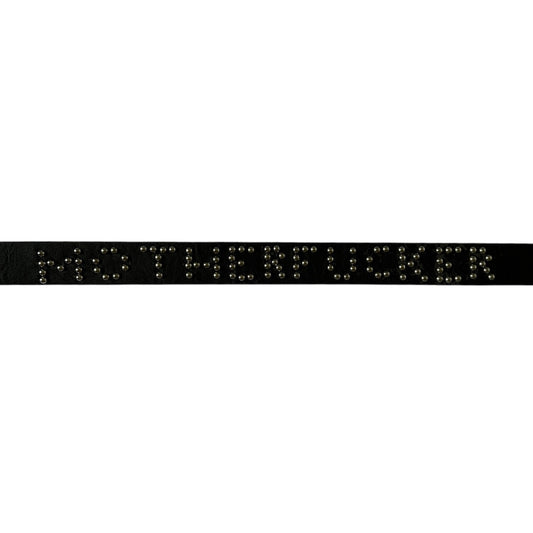 MOTHERF*CKER studded belt
