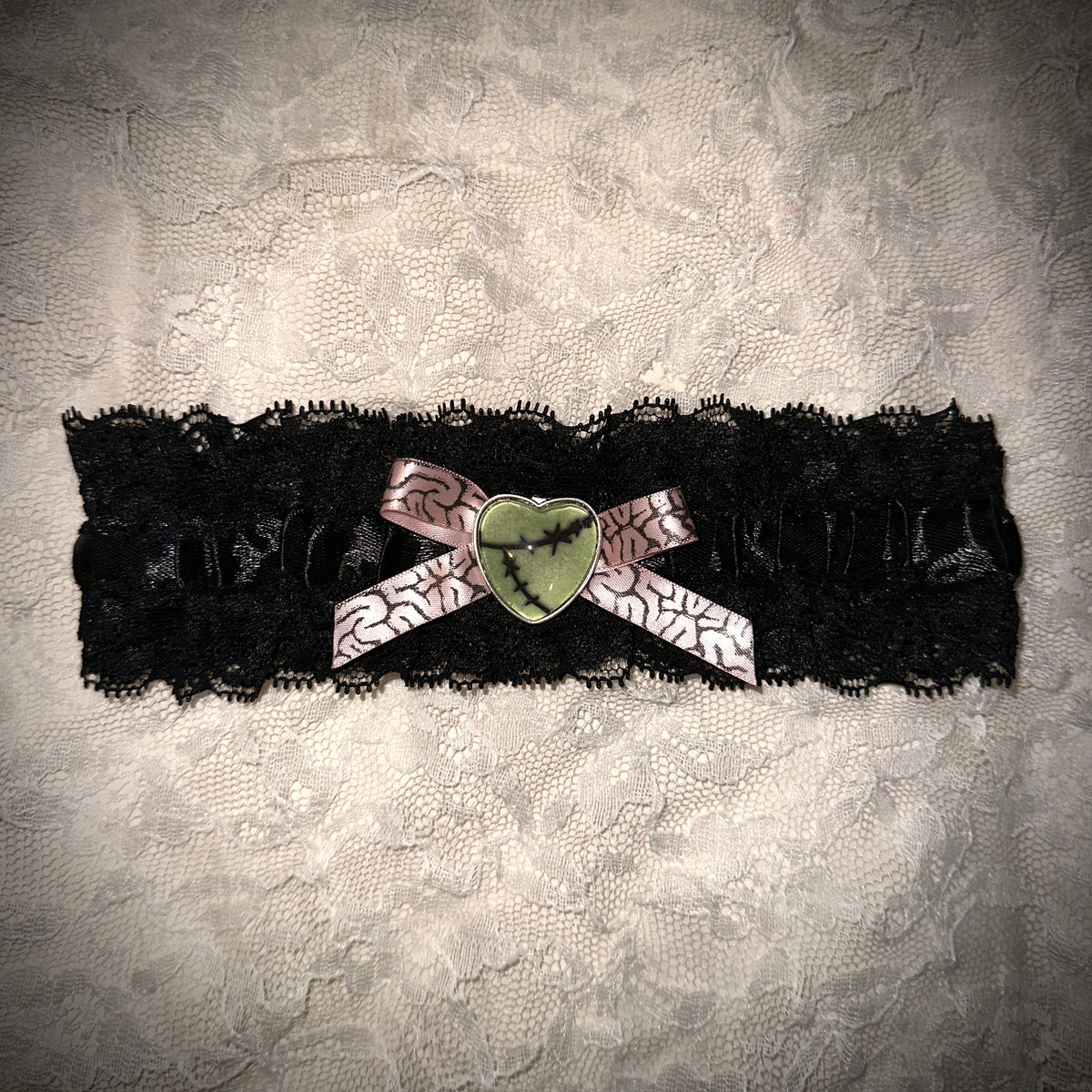 zombie garter + choker set