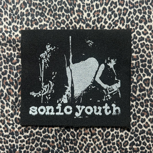 sonic youth band patch