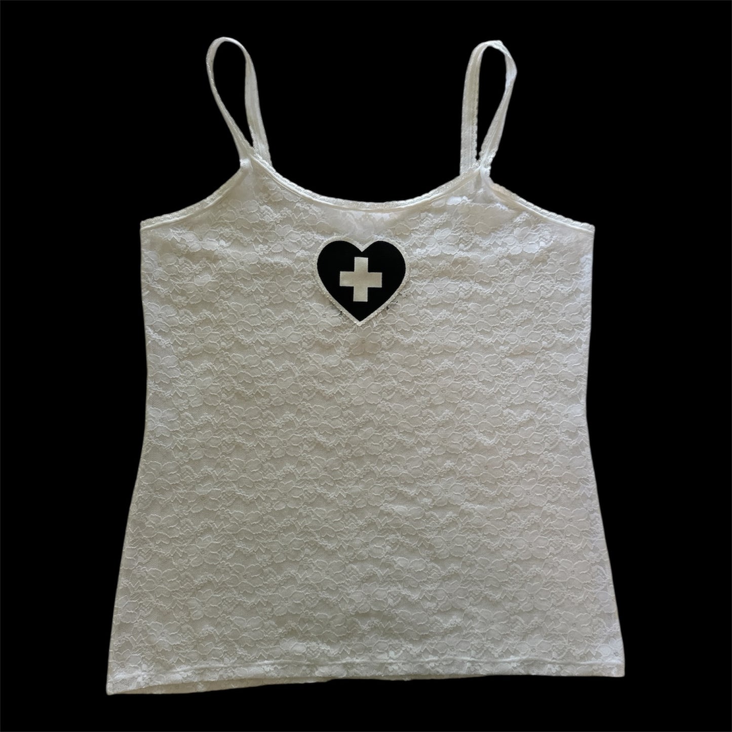 1/1 lace medic heart tank