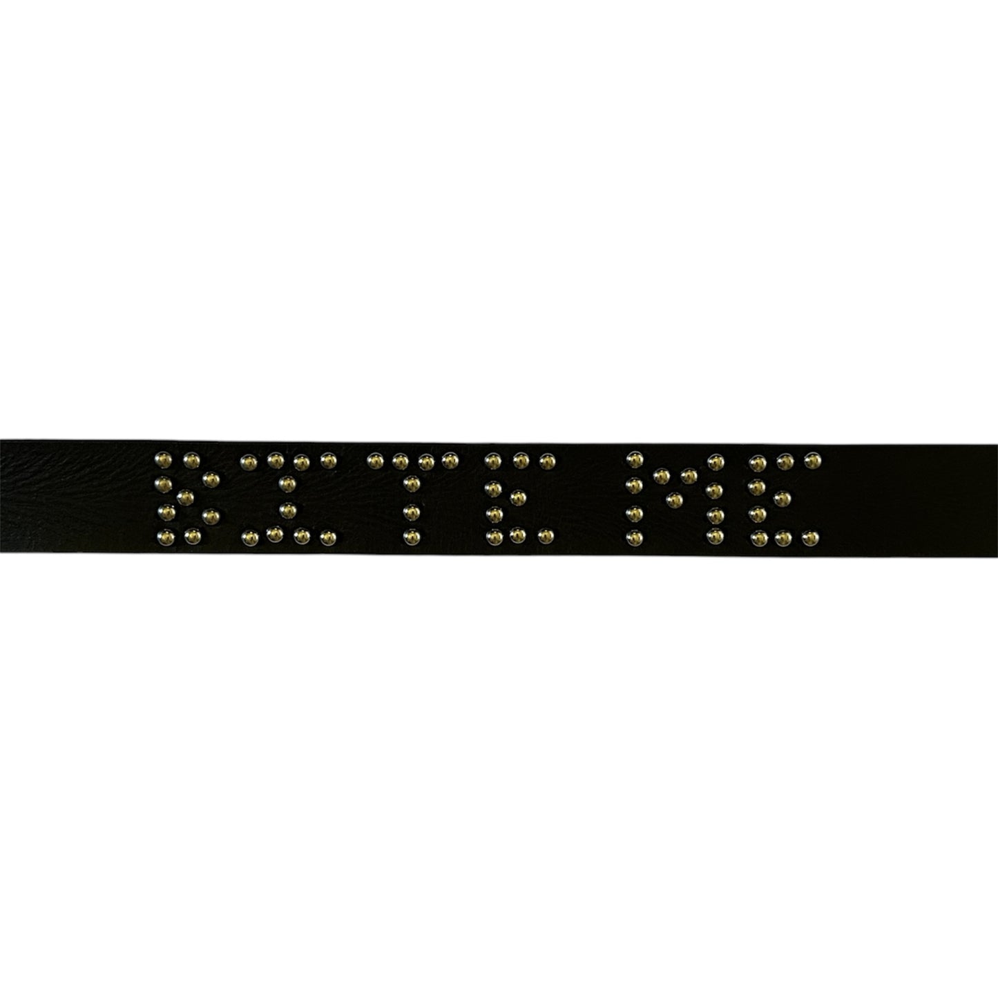 BITE ME studded belt