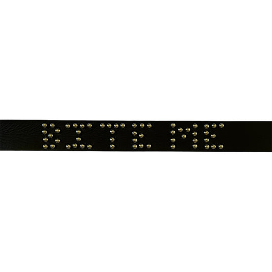 BITE ME studded belt