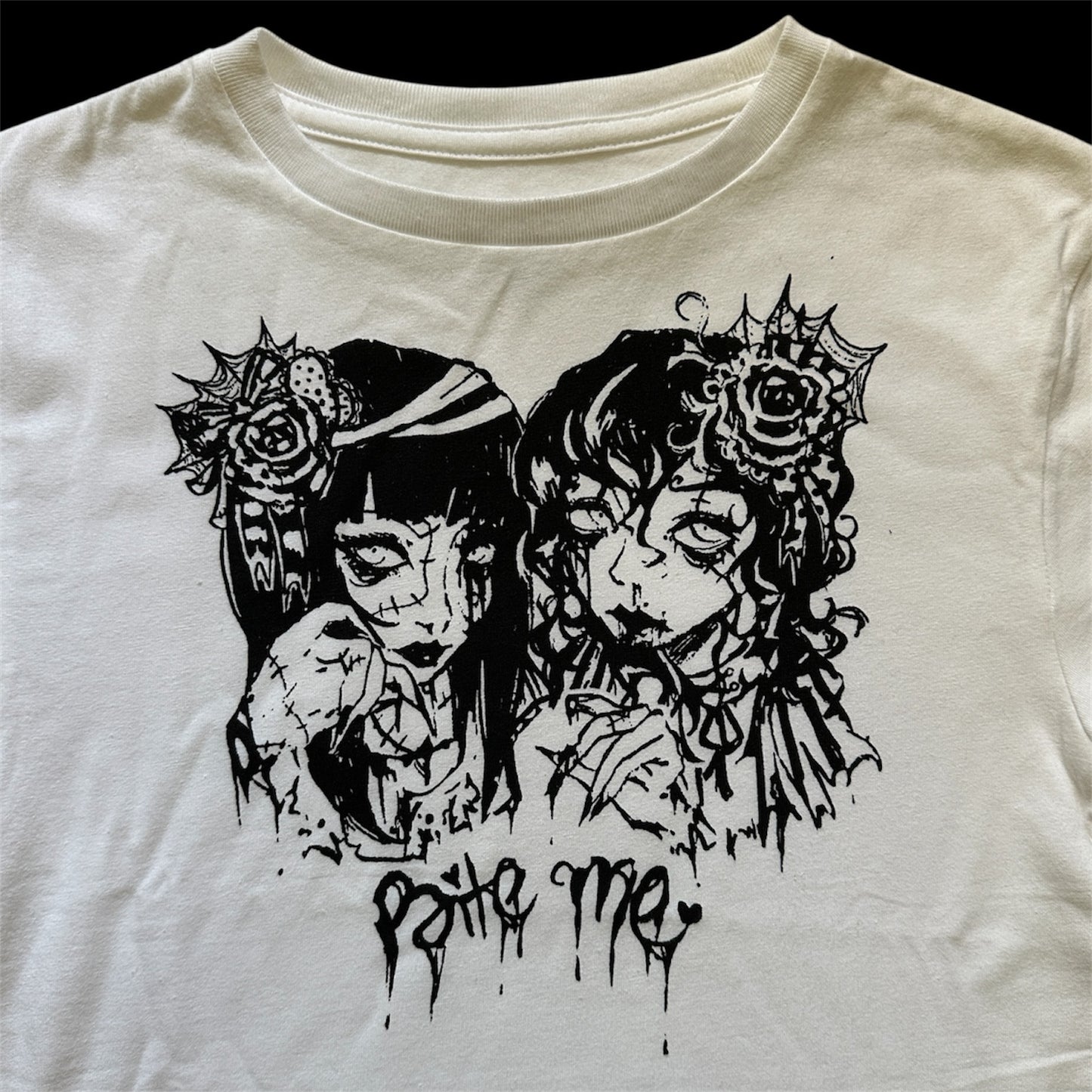 cleo violet x lover lining zombie girl baby tee