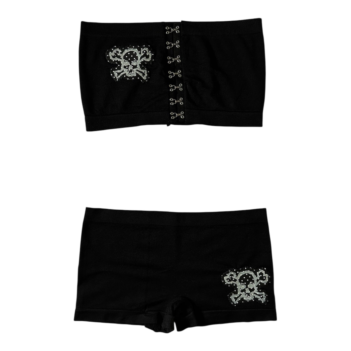 polka dot skull set