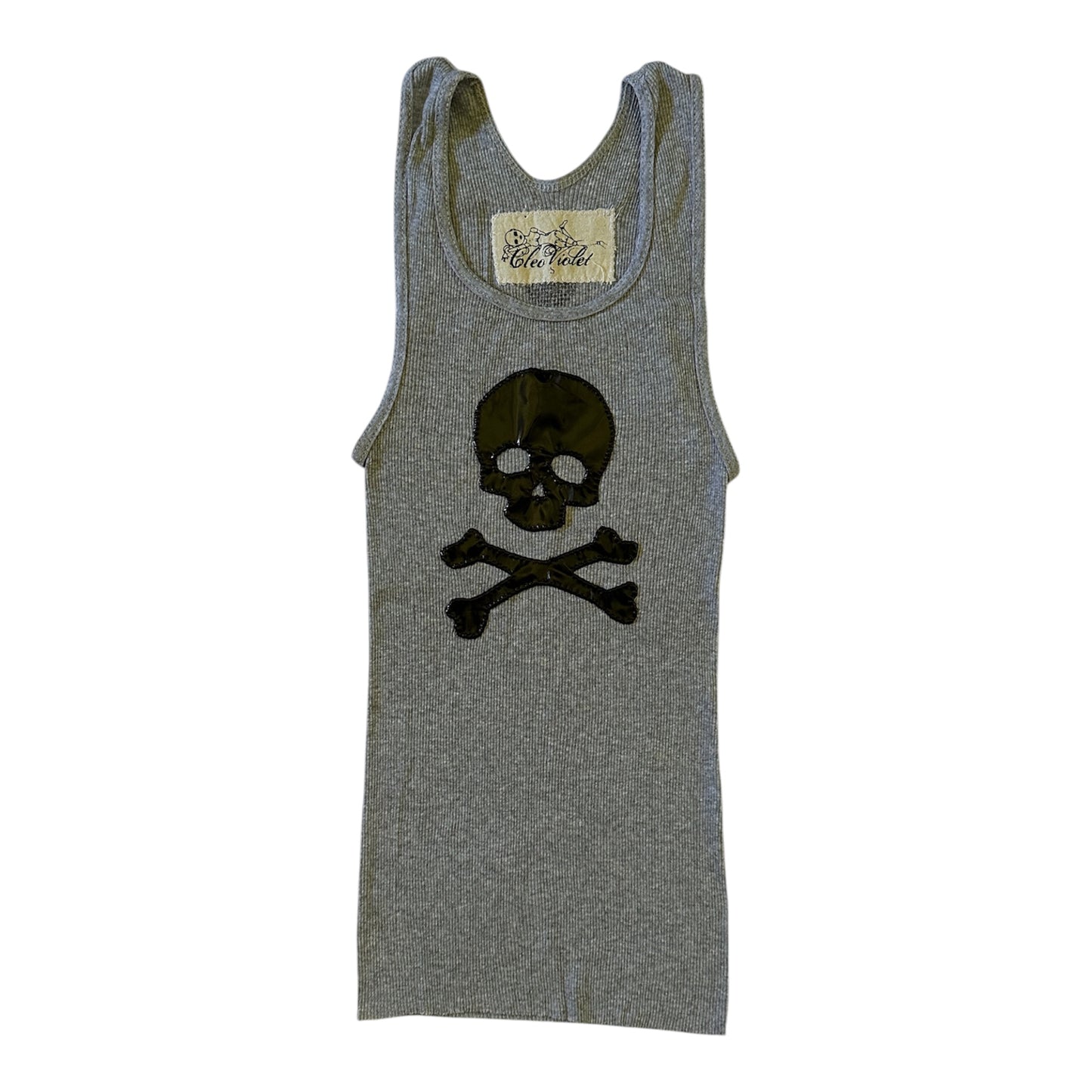 pvc skull tank - discounted