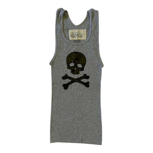 pvc skull tank - discounted