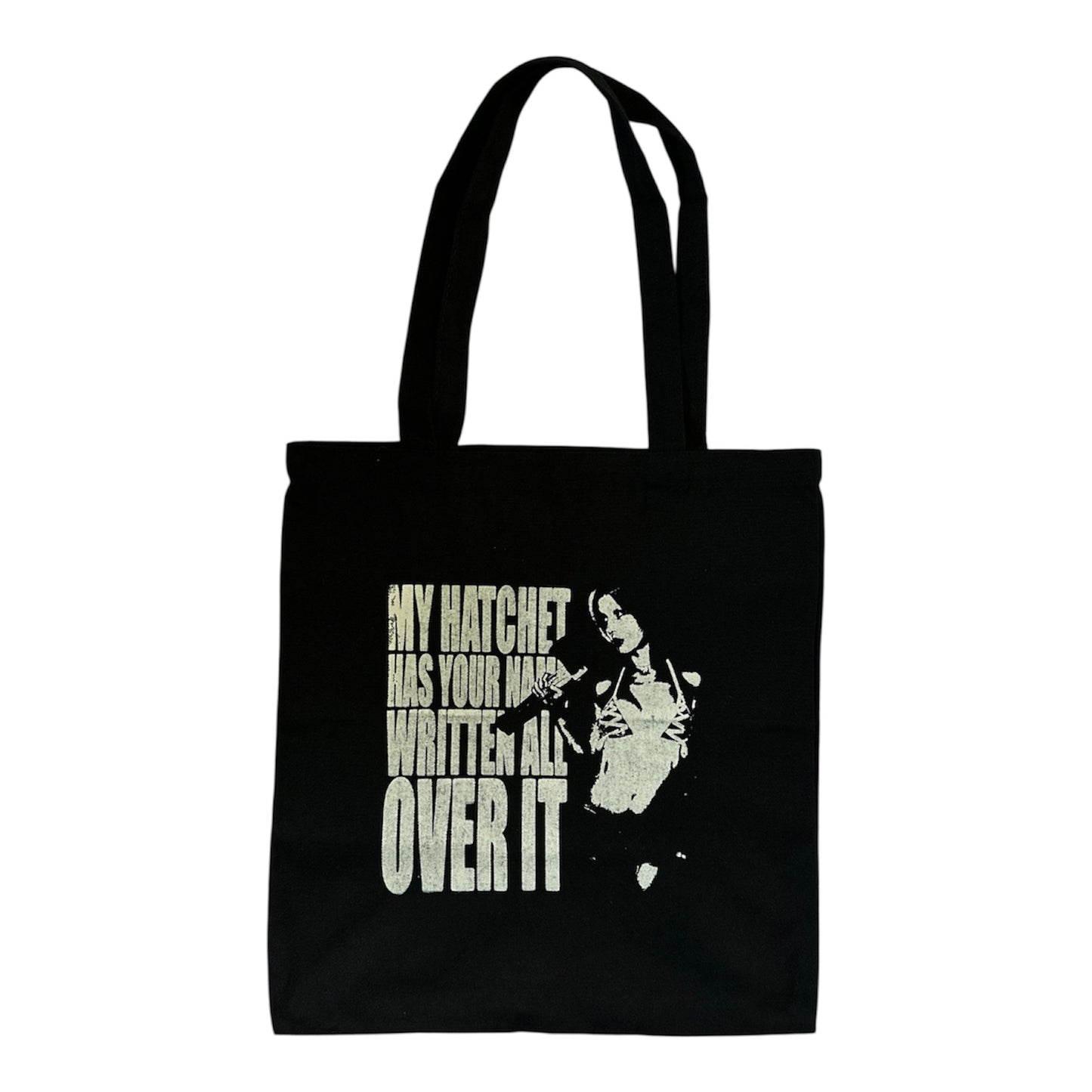 hatchet tote bag
