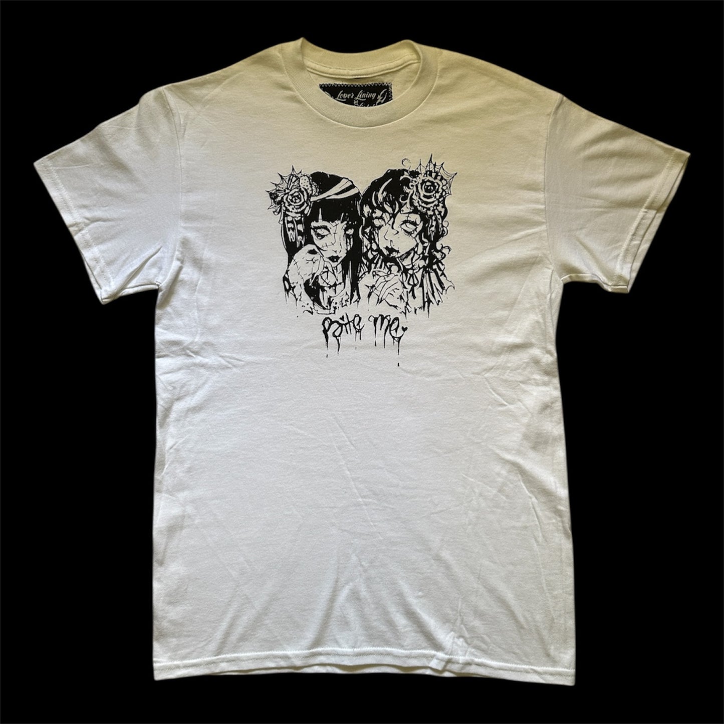 cleo violet x lover lining zombie girl t-shirt