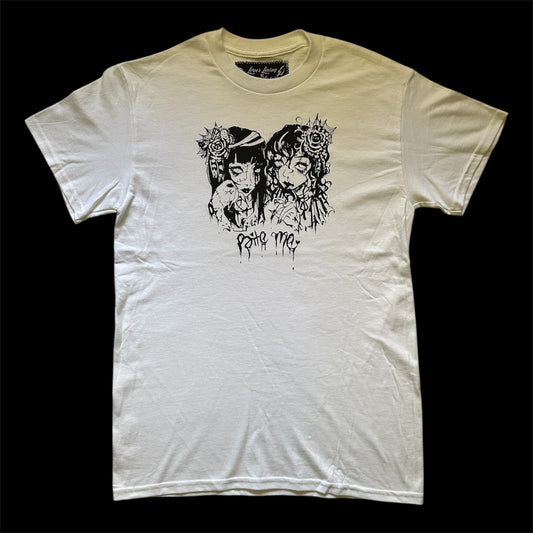 cleo violet x lover lining zombie girl t-shirt